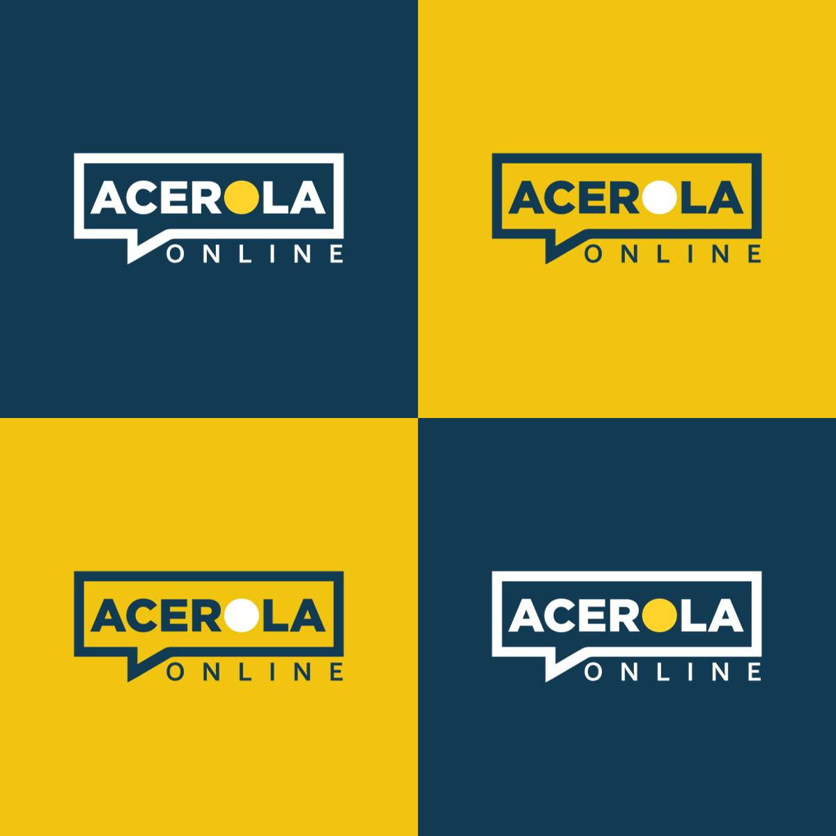 Réalisation du logo Acerola online
